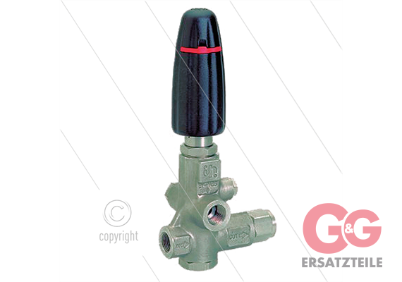 H560 - Druckregelventil - Edelstahl - 500 Bar - 10 bis 60 l/min - max 60°C - Eingang: 1/2"