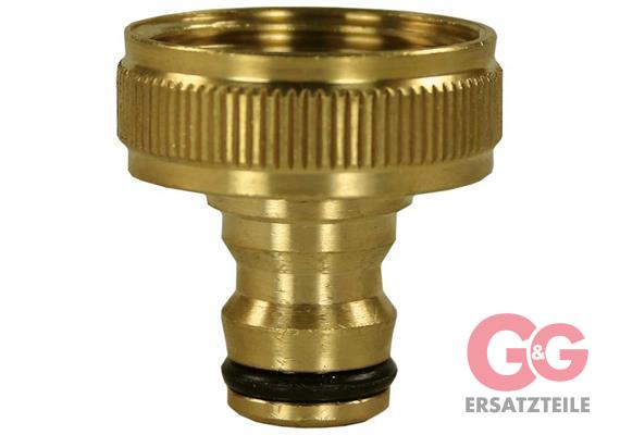 Hahnstück 1/2"IG Messing Kompatibel mit Kunststoff-Stecksystemen