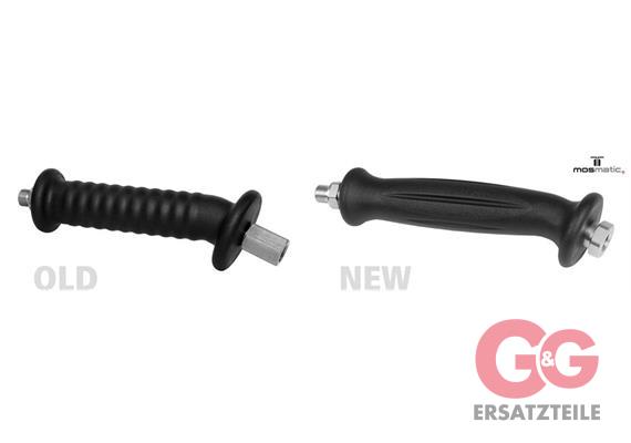 Handgriff PUR-geschäumt-schwarz, rf LAZ G1/4"M60° G1/4"F