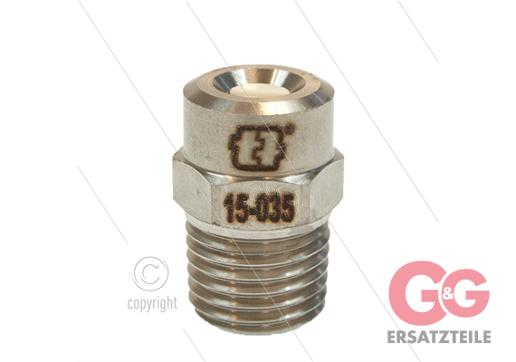 HD-Düse 1/4" AG - 15035 - Keramik - Spritzwinkel 15°