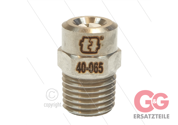 HD-Düse 1/4" AG - 40065 - Keramik - Spritzwinkel 40°