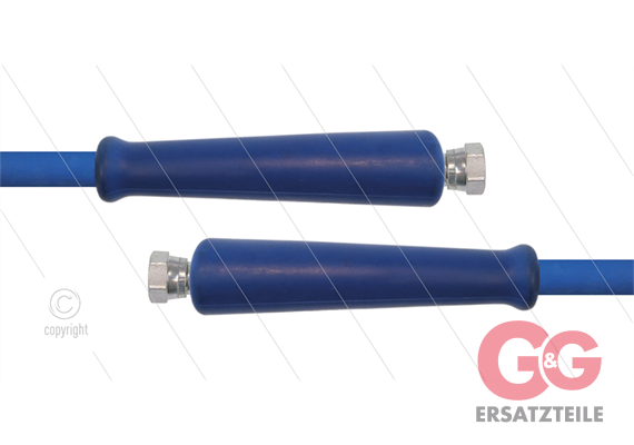 HD-Schlauch blau 1SC-10 - 15m - 2x 3/8" DKR - 2x GKS - 250 Bar