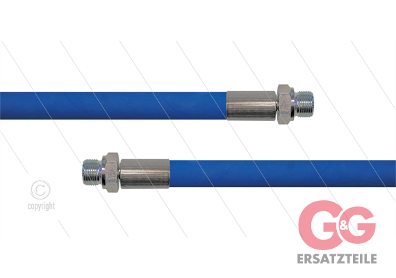 HD-Schlauch blau 1SC-12 - 20m - 2x 1/2" AGR - ohne GKS - 250 Bar