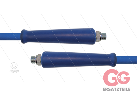 HD-Schlauch blau 1SN Plus-08 - 10m - 2x 3/8" AGR - 2x GKS - 315 Bar