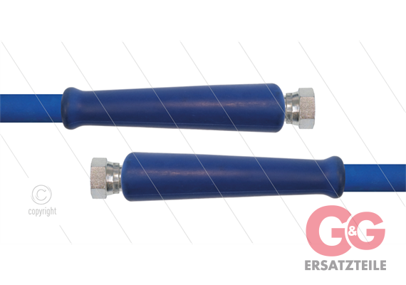 HD-Schlauch blau 2SC-10 - 10m - 2x 3/8" DKR - 2x GKS - 400 Bar