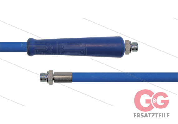 HD-Schlauch blau 2SC-10 - 15m - 2x 3/8" AGR - 1x GKS - 400 Bar