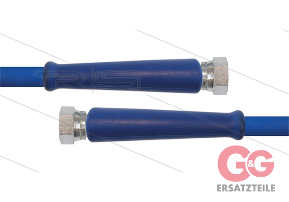 HD-Schlauch blau 2SC-12 - 15m - 2x 1/2" DKR - 2x GKS - 400 Bar