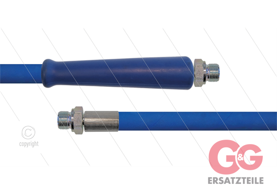 HD-Schlauch blau 2SC-12 - 30m - 2x 3/8" AGR - 1x GKS - 400 Bar