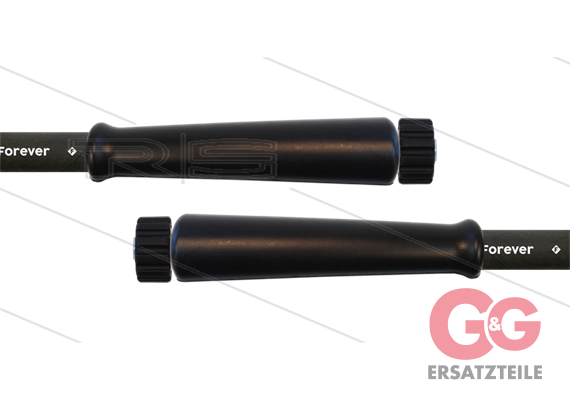 HD-Schlauch schwarz 2SCX-12 - Forever - 20m - 2x M22x1,5 HV - 2x GKS - 400 Bar