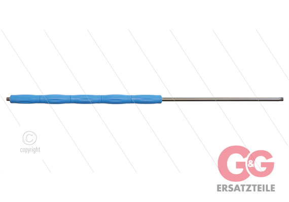 HD-Sprüheinheit 1500 mm VA; Isolierung 88 mit Düsenschutz und HD-Pistole