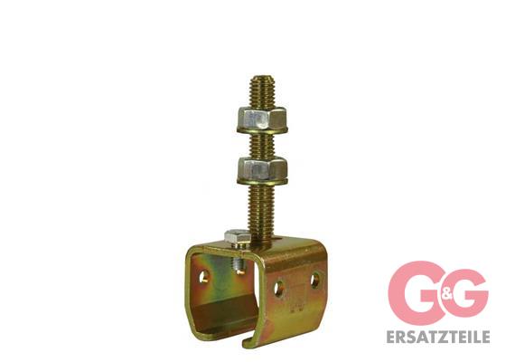 Höhenverstellbare Muffe 30 mm