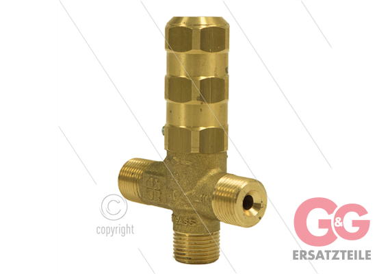 HXM Druckregelventil - 130 Bar- 5 bis 5 l/min- max 60°C - Eingang: 3/8" AG - Ausgang: 3/8"