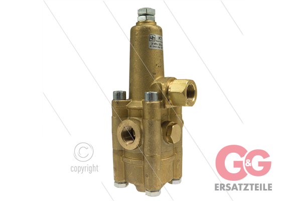 K7.1 - Druckregelventil - 200 Bar- 11 bis 16 l/min - max 60°C - Eingang: 3/8" IG - Ausgang