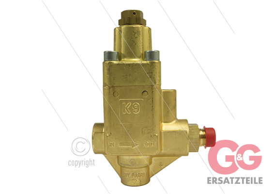 K9.0 - Druckregelventil - 400 Bar - 15 bis 50 l/min - max 60°C - Eingang: 1/2" IG - Ausgan