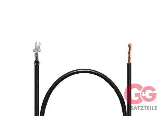 Kabel 300 mm Gabelhülse 3,5: offen, passend für