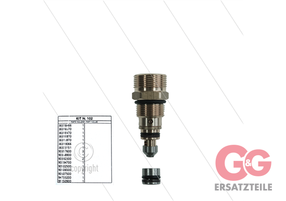 Kit 102 - Reparatursatz Anbau-Unloader W-0