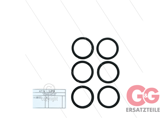 Kit 129 - Satz obere Ringe Ø18mm (6x) - Serie 44
