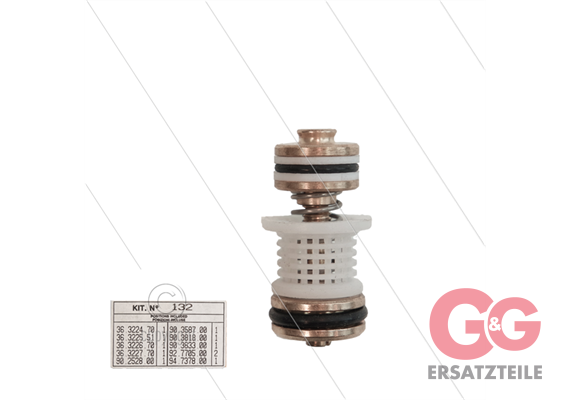 Kit 132 - automatische Ventil (1x) - Serie Greenjet + Cleanm