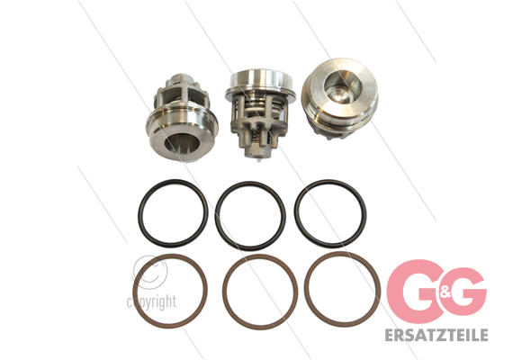 Kit 2120 - Satz Druckventile (3x) - Serie SS70 + SN70