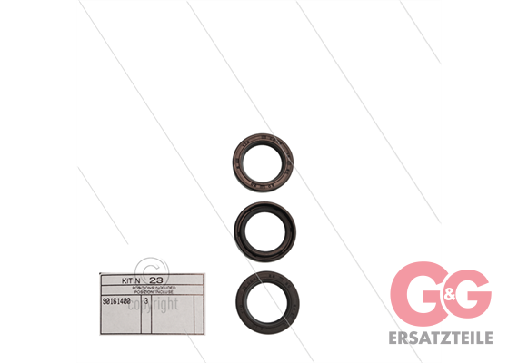 Kit 23 - Satz Öldichtungen Ø20mm (3x) - Serie 44 + 50
