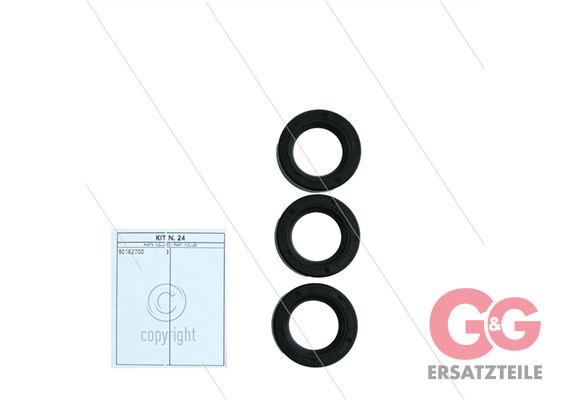 Kit 24 - Satz Öldichtungen Ø22mm (3x) - Serie 48