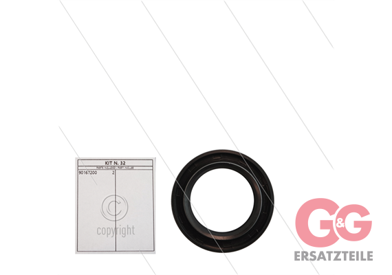 Kit 32 - Satz Welle Dichtringe 35x52x8 (2x) - Serie 69 + 69 HT + 75