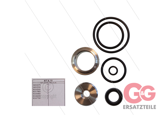 Kit 51 - Reparatursatz Timax Druckregler