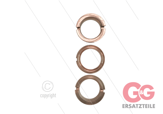 Kit 66 - Satz Messing Zwischenringe Ø30mm (3x) - Serie 69 -