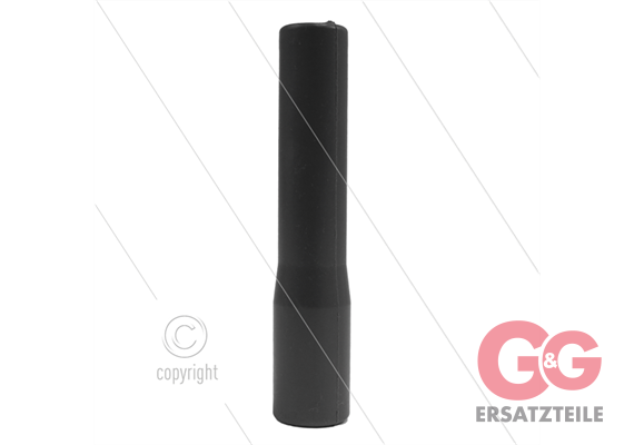 Knickschutz 1/4" - Innen Ø14,9mm - schwarz - Geeignet für 1/4" und 5/16" Schläuche