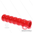 Knickschutz 3/8" - Innen Ø20,5mm - rot - Gummi gewellt | Bild 2