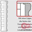 Knickschutz NW 10 rot gewellt ID=20,5 mm | Bild 2
