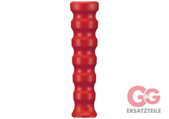 Knickschutz NW 12 rot gewellt ID=23,5 mm