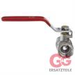 Kugelhahn 1/4"IG : 1/4"AG 25 Bar Messing | Bild 2