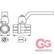 Kugelhahn 1/4"IG 25 bar Messing vernickelt | Bild 4