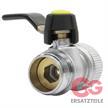 Kugelhahn 3/4"IG : 3/4"AG Messing vernickelt  max. 8 bar max. 50°C | Bild 2
