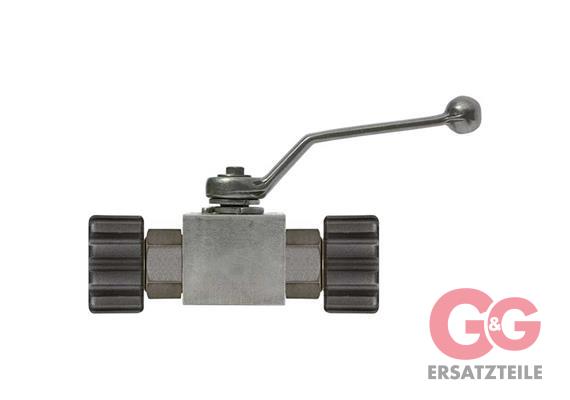 Kugelhahn M22x1,5 IG : M22x1,5 IG 500 Bar Verzinkt