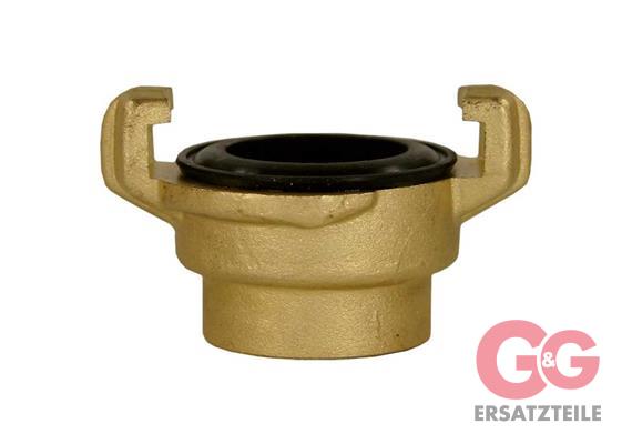 Kupplung 3/4"IG Messing
