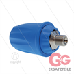 Kupplung - ARS25P - 1/4" AG - Edelstahl - blau - passend zu KEW - entkuppelt nach hinten | Bild 2
