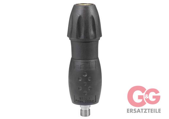 Kupplung KW-Profi mit Druckverstellung 1/4"AG "Variopress"