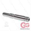 Langnippel 1/4" AG - Edelstahl - passend zu KEW - Länge 81mm | Bild 2
