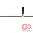 Lanze RL84 / 204 - L=800mm - gerade - Edelstahl - mit seitlichem Handgriff - 500 Bar | Bild 2