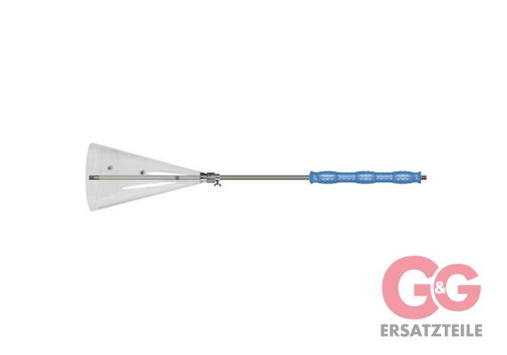 Lanze ST-29 900/300 blau G1/4"AG m. Schaumtrichter