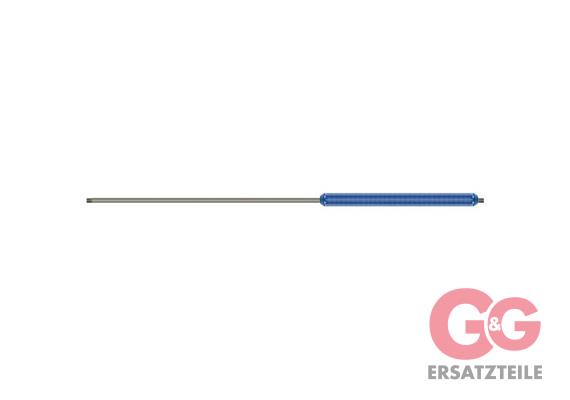 Lanze-umspr. 500 Edelstahl blau