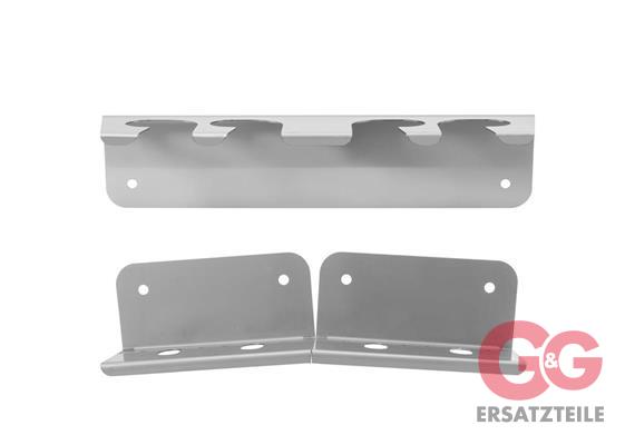 Lanzenhalter Edelstahl 2 tlg. für 4 Strahlrohre