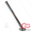 Lanzenhalter - Edelstahl - für Bodenmontage - mit Leckanschluss Ø20mm - L=740mm - Ø60mm | Bild 2