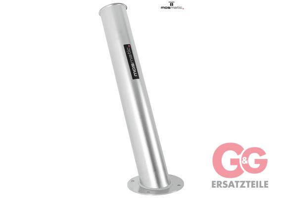 Lanzenhalter mit Bodenbefestigung LAZ-MOS ø100x740 4xø11 INOX