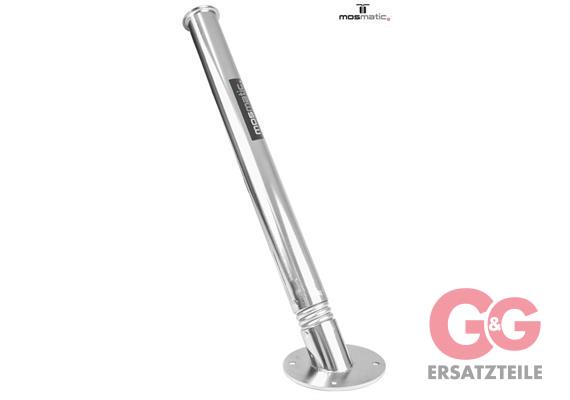 Lanzenhalter mit Federung für Bodenmontage LAZ ø60x705 4xø11 INOX