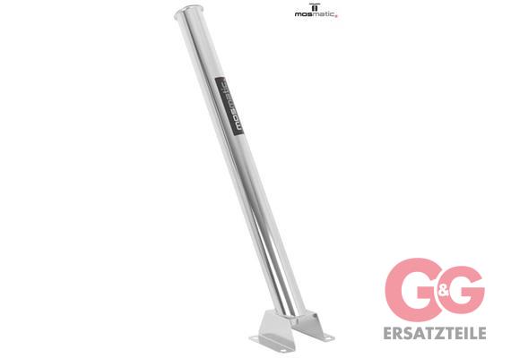 Lanzenhalter mit Schlauchstutzen , für Bodenmontage LAZ ø60x740 4xø11 INOX