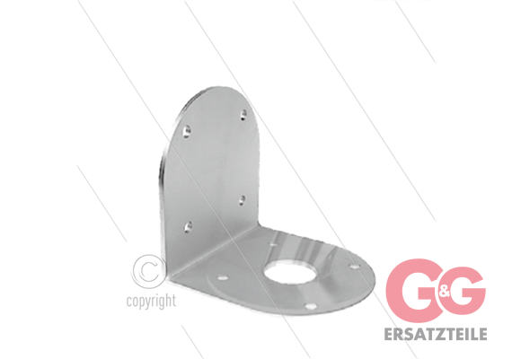 Lanzenhalter-Winkel - VA - für Wandmontage zu: MM29097 + MM29028 + MM29113 + MM29121