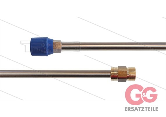 Lanzenverlängerung VA 600mm mit HD-Düse 1/4" - 25.045